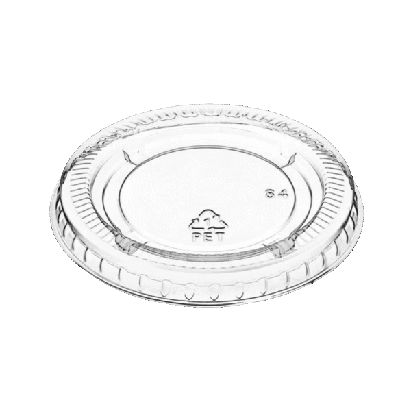 Portion Cup Lid 3.5 - 4.0 oz (2500/Case)