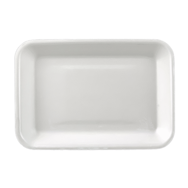 White Meat Tray 2P (400/Case)