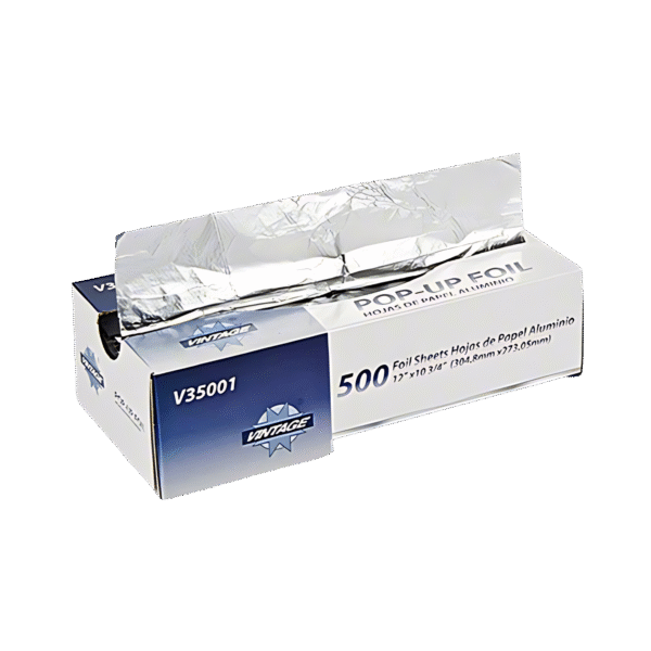 Aluminum E 12" X 10 3/4 Foil 6/500