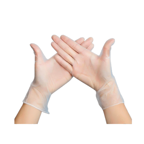 Powder Free Vnyl Gloves (Medium) -(1000/Case)