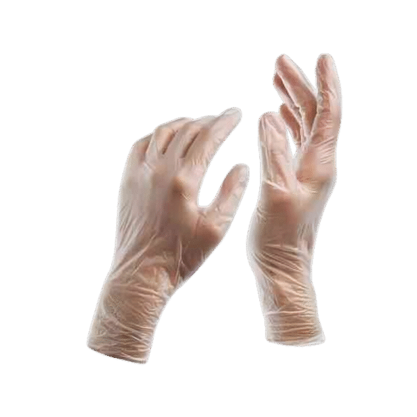Powder Free Vnyl Gloves (Large) -(1000/Case)