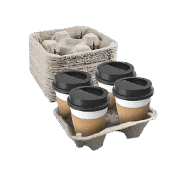 Fiber Cup Carier 8/32oz (300/Case)