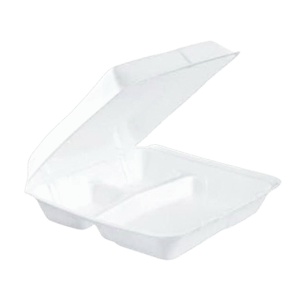 Dart Foam Container 95HT3 3-Compt (200/Case)
